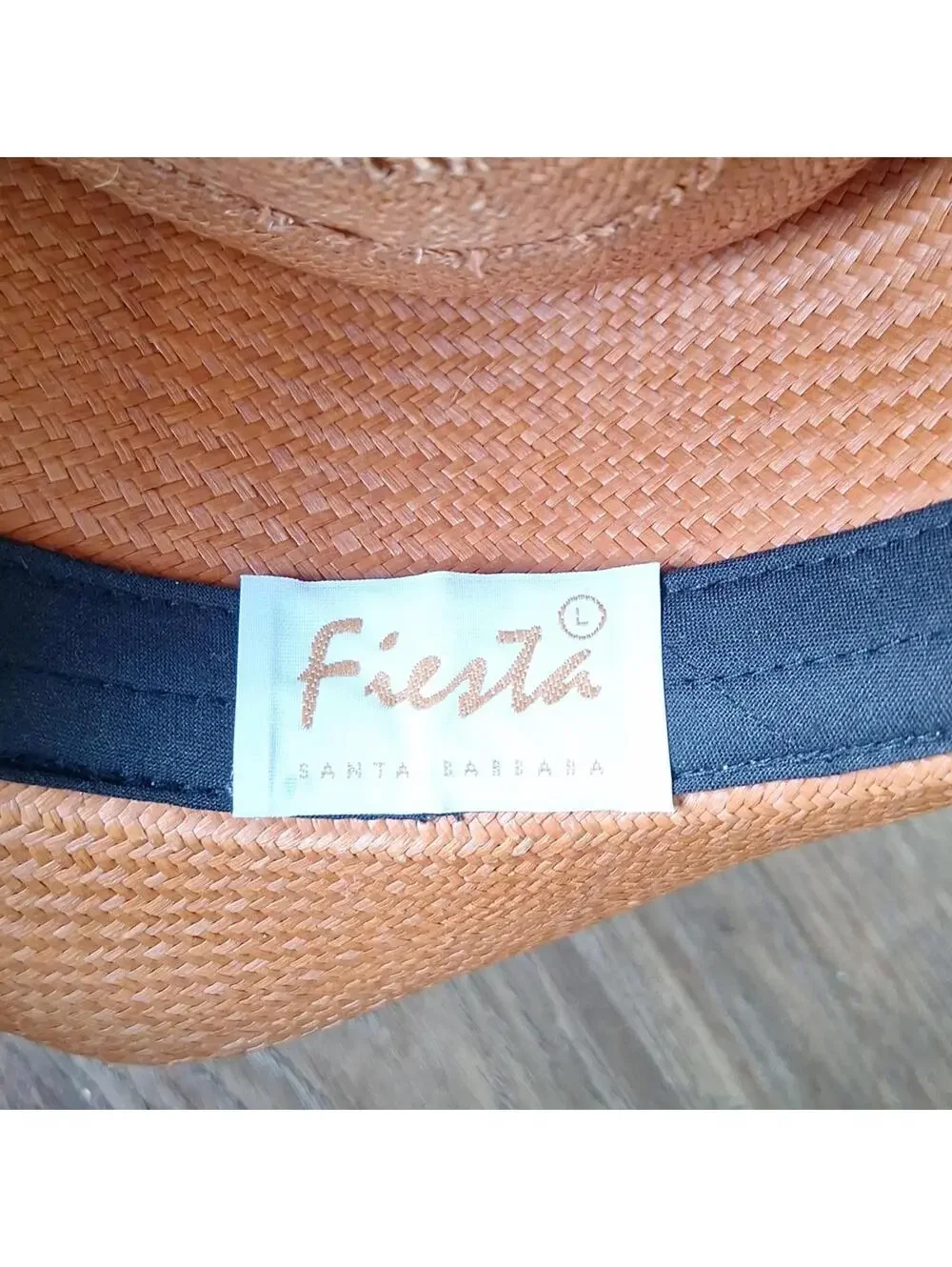 Fiesta Santa Barbara Tan Sun Hat Size Large